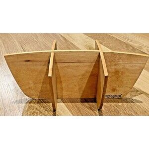 Longaberger Woodcrafts Medium Basket Wood Liner 6 Section Divider Insert 12" L